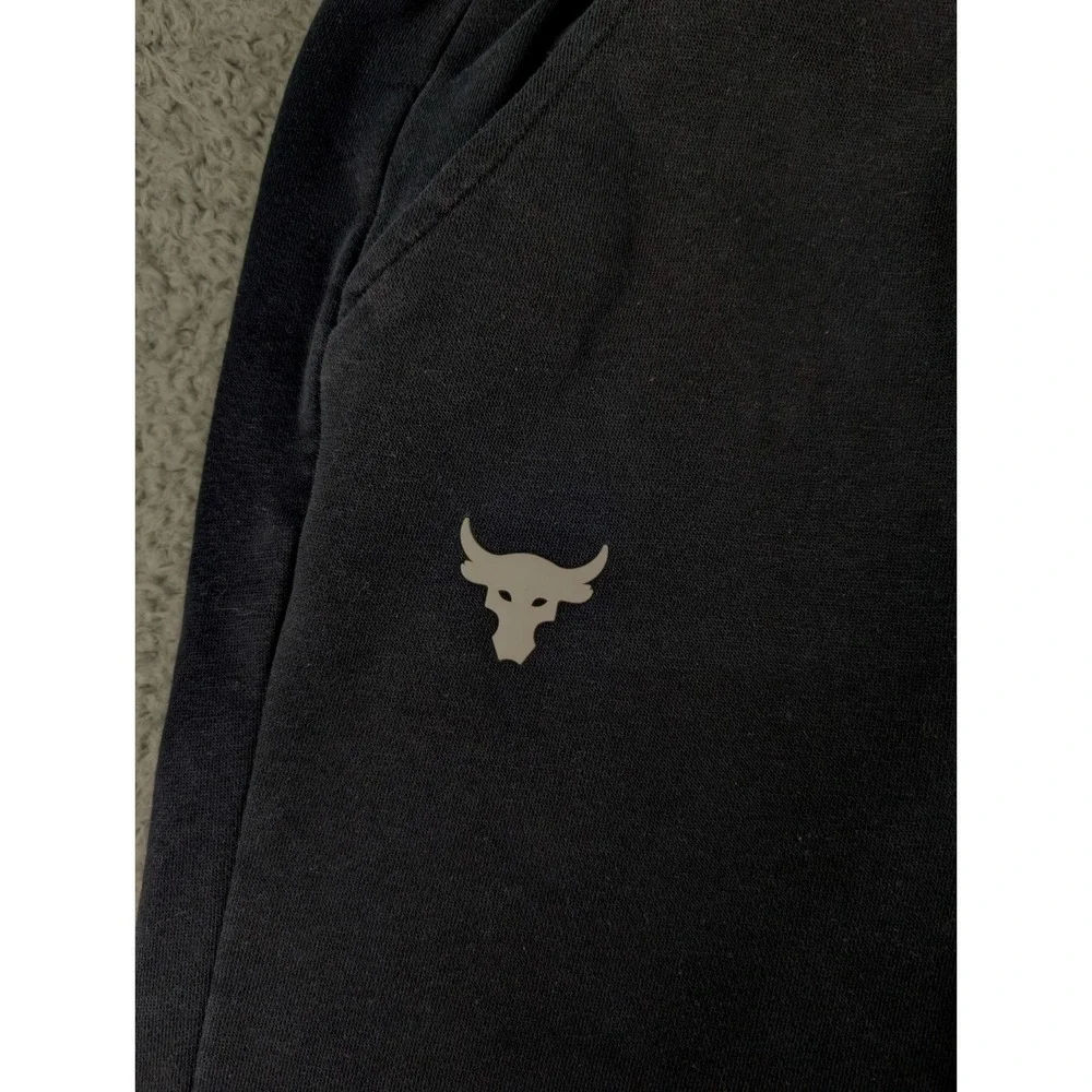 Under Armour Project Rock Pants Size‎ XS Black Joggers Blood Sweat Respect